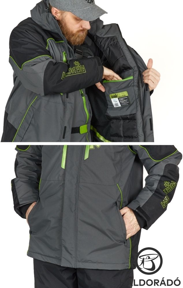 Külső és belső zsebből is van bőven