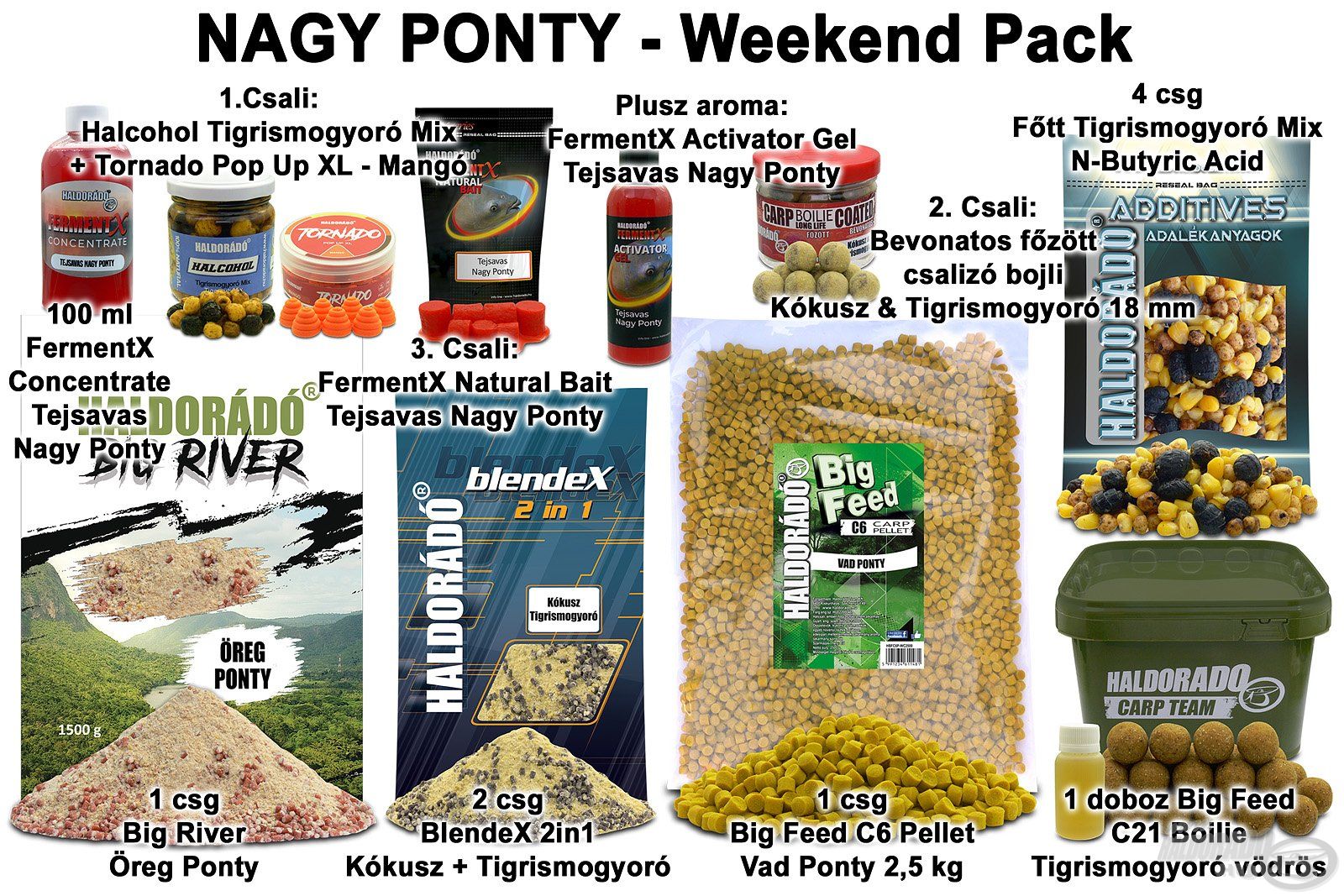 NAGY PONTY – Weekend Pack