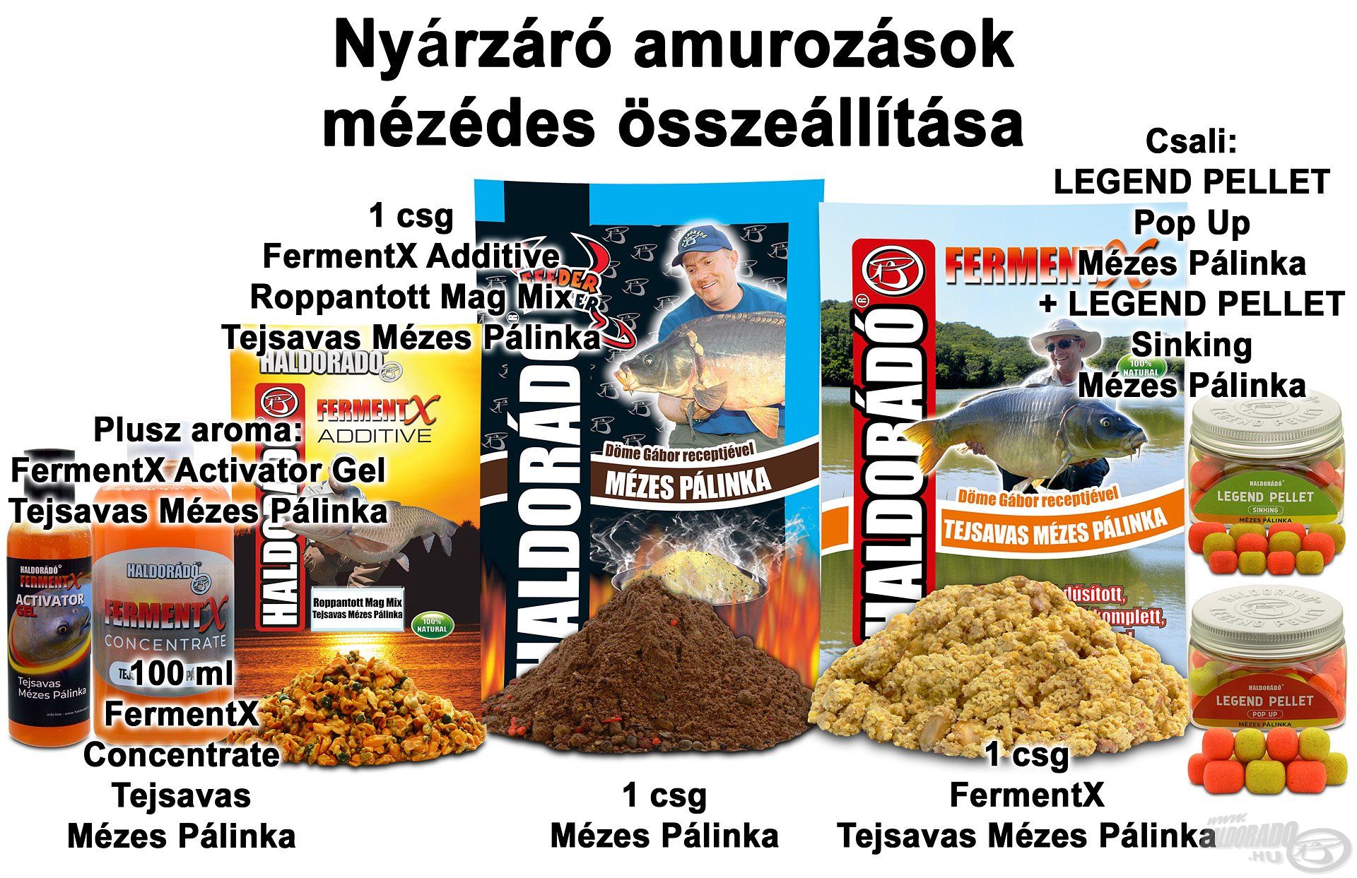 Nyárzáró amurozások mézédes összeállítása