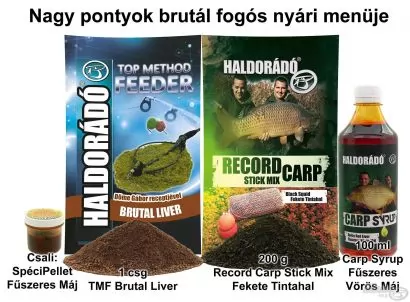 Nyári fogós receptek felmelegedett vizekre