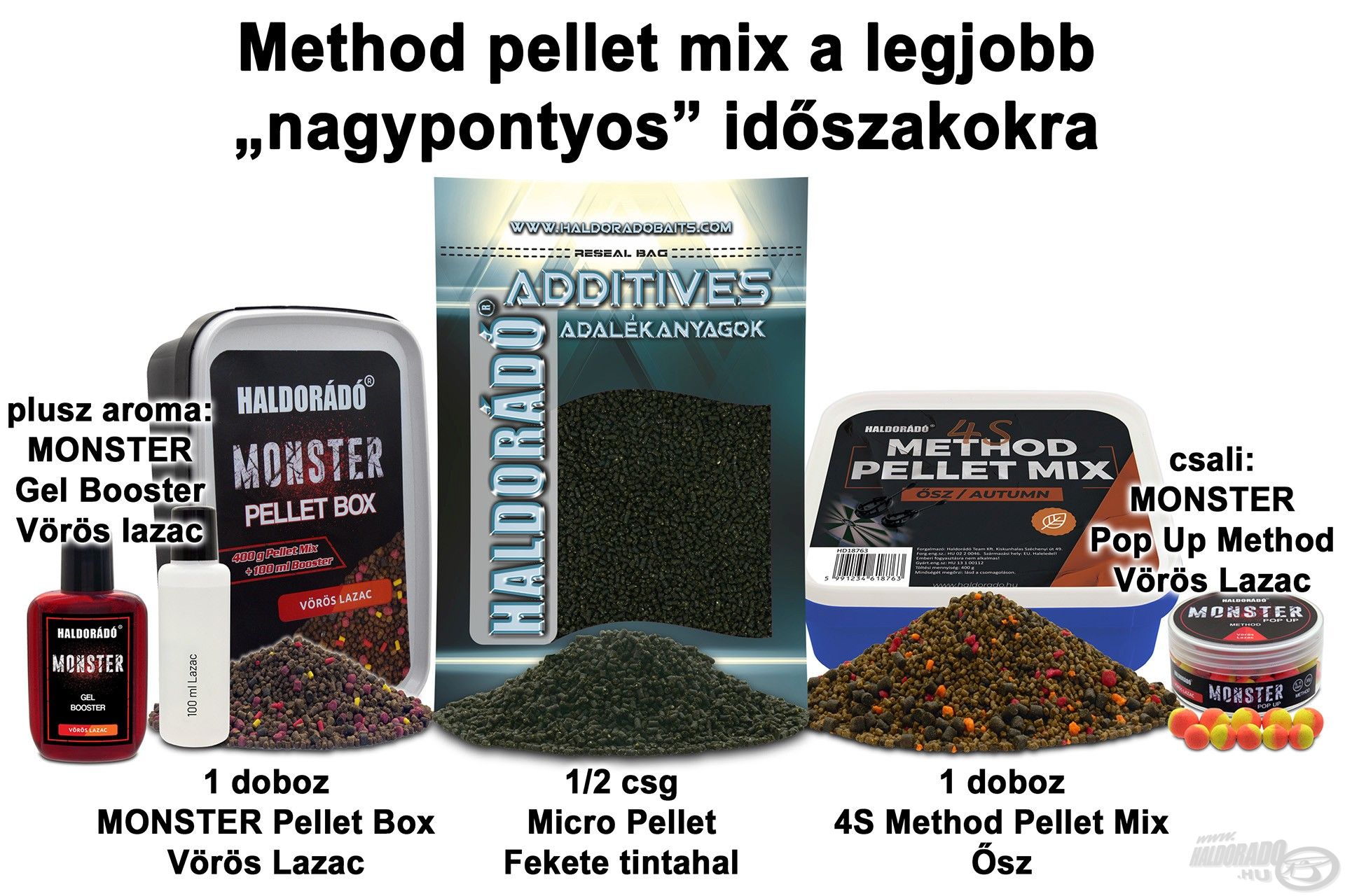 Method pellet mix a legjobb „nagypontyos” időszakokra