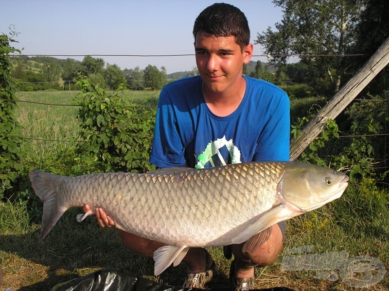 Másnap sikerült még magasabbra tennie a mércét, második amurja 11,6 kg-osnak bizonyult a mérlegelés során