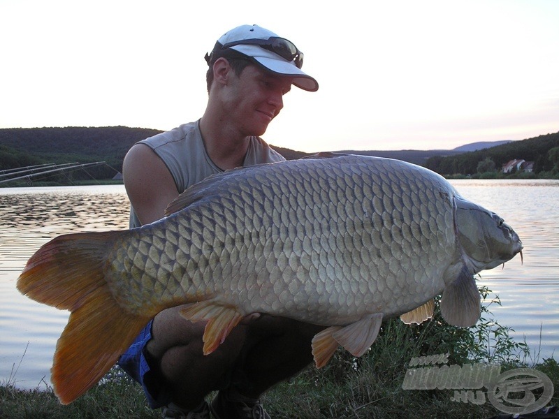 Az első szebb érdeklődő, melynek súlya 14,50 kg volt