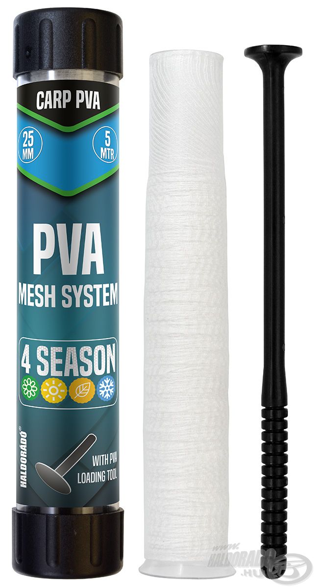 Carp PVA Mesh System – PVA háló csövön tömörítővel 5 m