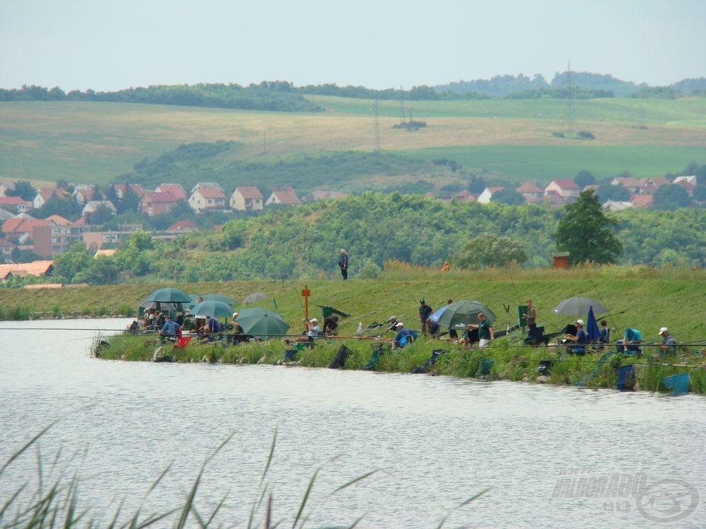 Gáti látkép a torkolat felől