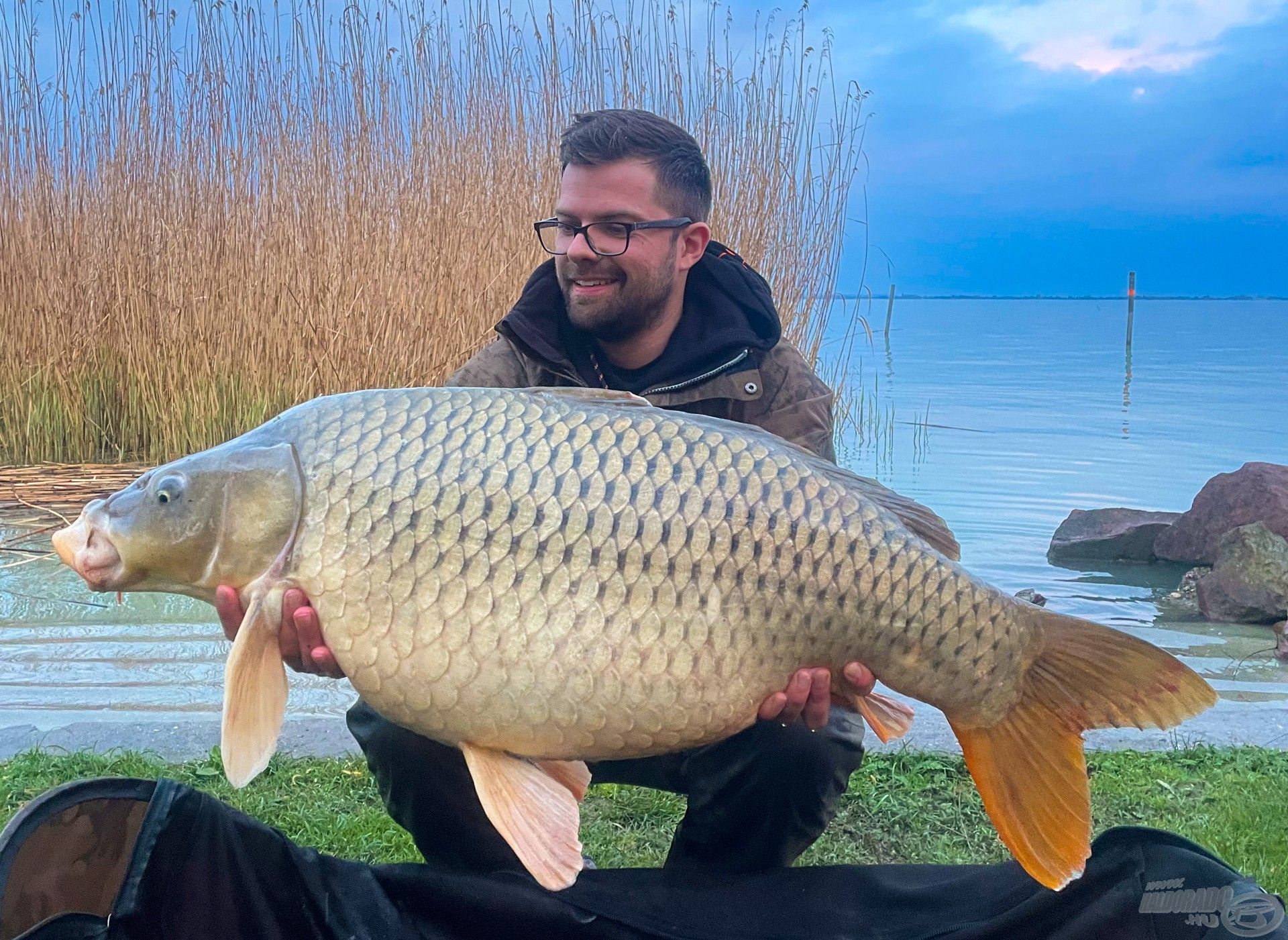 Az 5. napon megtört a jég. Új egyéni balatoni tőponty rekordomat jelentő hal a maga 20,2 kg-jával!