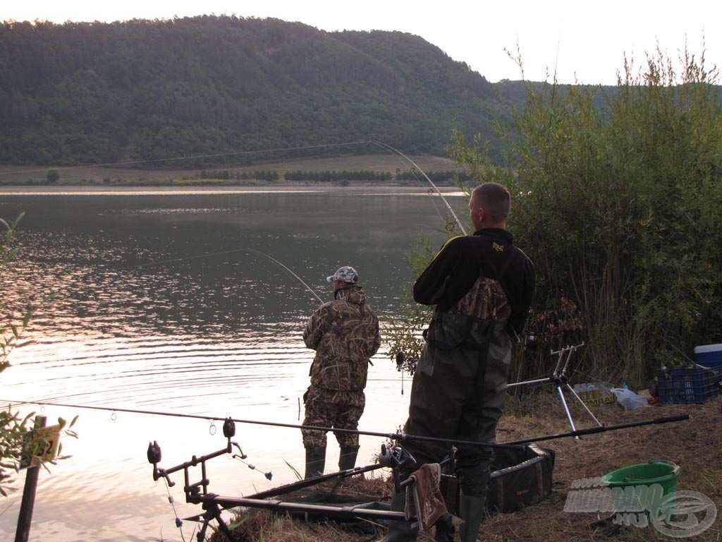 Páros fárasztás a Já-Ger Carp Team bemutatásában