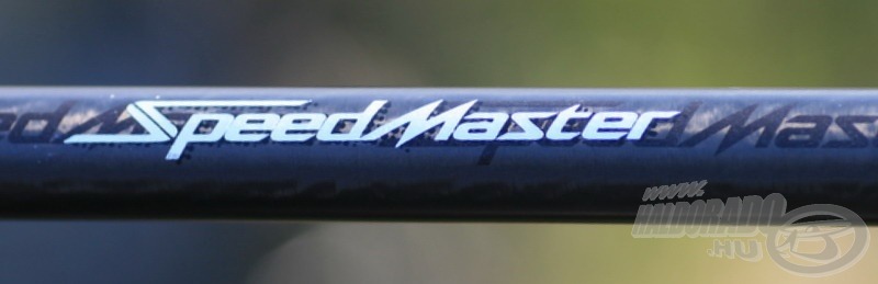 A Shimano Speedmaster 390 könnyű, lágy, erős pálca