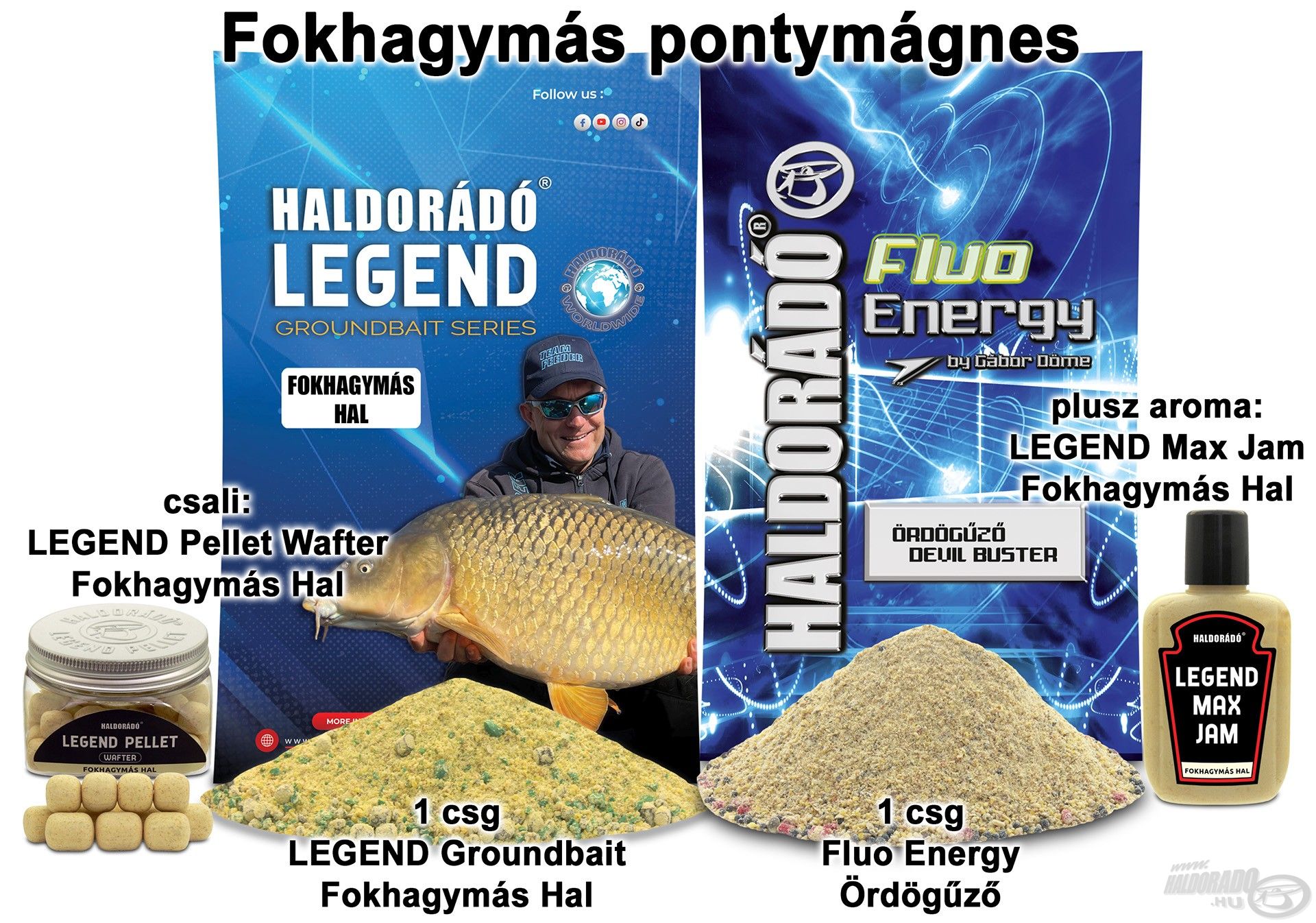 Fokhagymás pontymágnes