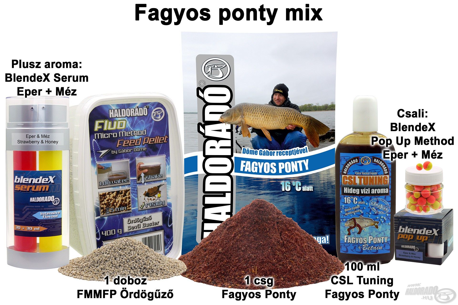 Fagyos ponty mix