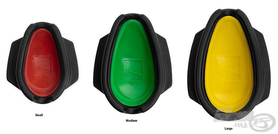 Preston ICS Banjo XR kosarakhoz három különböző méretű töltőszerszám való