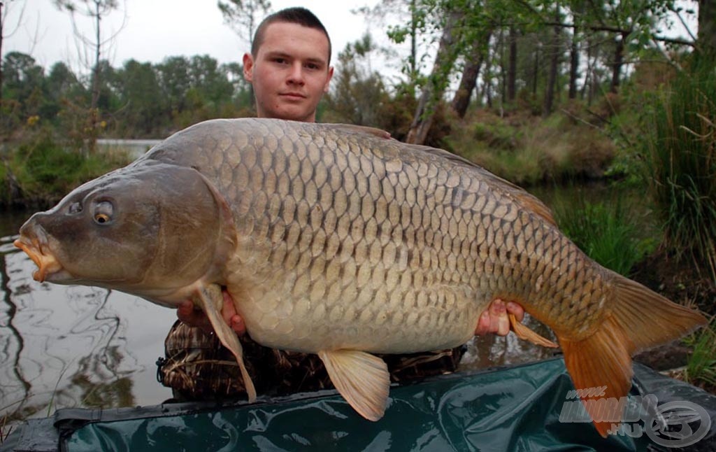 A nehézsúlyú csatornalakó 27,20 kg-ot nyomott