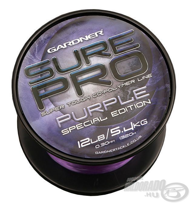 A Sure Pro Purple a Gardner Tackle egyik új generációs Co-Polymer főzsinórja
