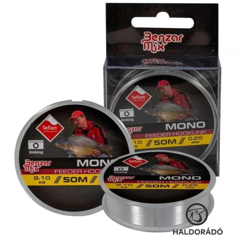 Benzar Mix Mono Feeder Hooklink 50 m - 0,16 mm / 1