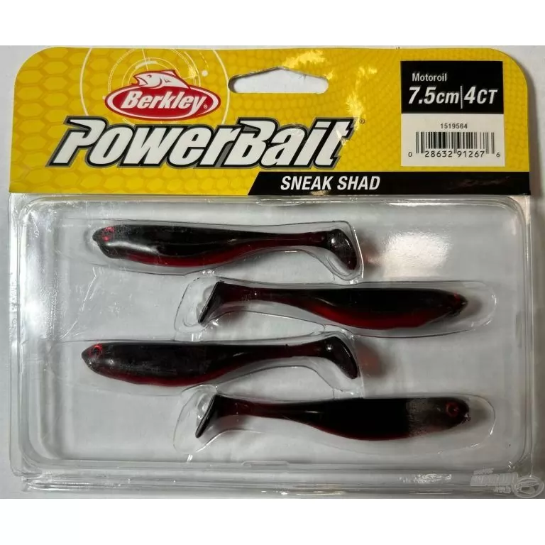 Berkley PowerBait Sneakshad 7,5 cm - Motoroil / 2