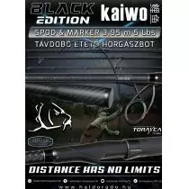 BLACK EDITION Kaiwo LR 395 5 Lbs Spod & Marker - távdobó etető horgászbot 160 méterig termék kép