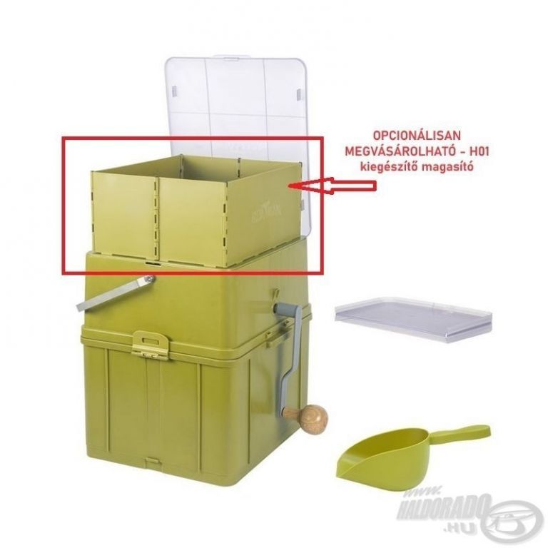 BOATMAN Baitcrusher + modular bucket kit