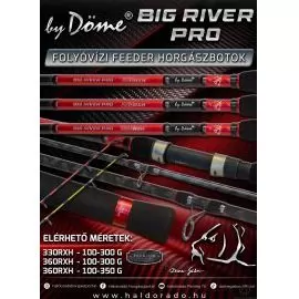 By Döme BIG RIVER PRO 330RXH csónakos folyóvízi feeder horgászbot termék kép