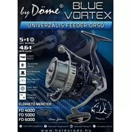 By Döme Blue Vortex FD 6000 univerzális feeder orsó termék kép
