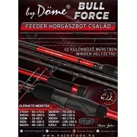 By Döme BULL FORCE Feeder 270XH csónakos, cserkelő horgászbot termék kép