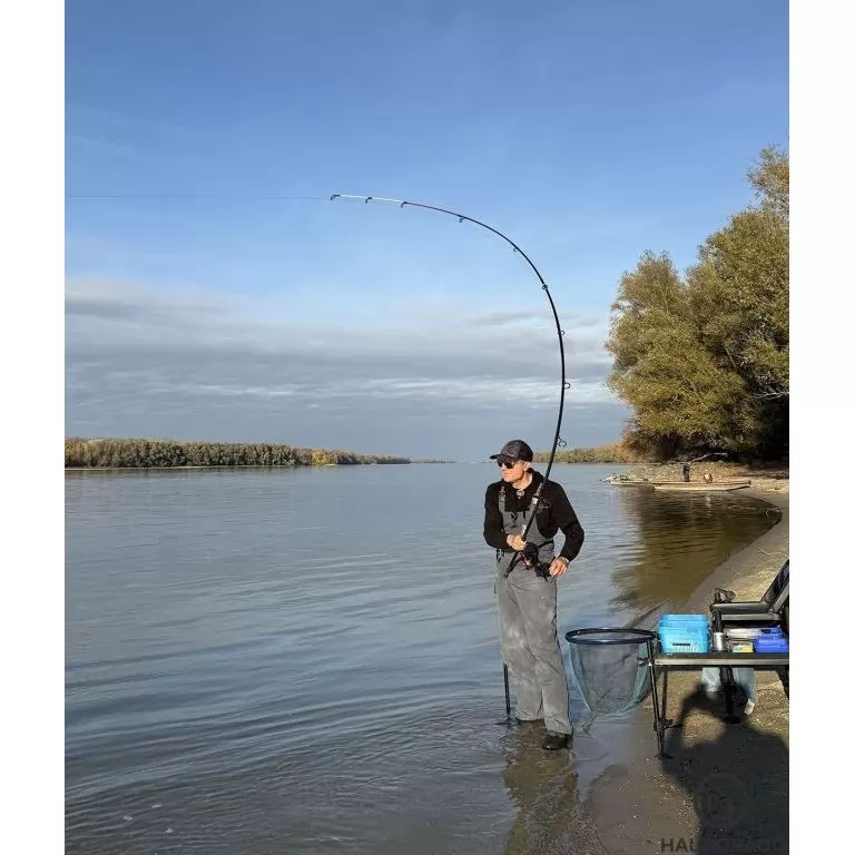 By Döme EXTREME 500 River Kaiwo Feeder 395EXH - brutál erős és rugalmas TOP folyóvízi feederbot / 27