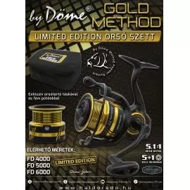 By Döme Gold Method FD 4000 Limited Edition orsó szett termék kép