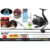 By Döme Master Carp Pro 420H nagyhalas távdobó feeder szett