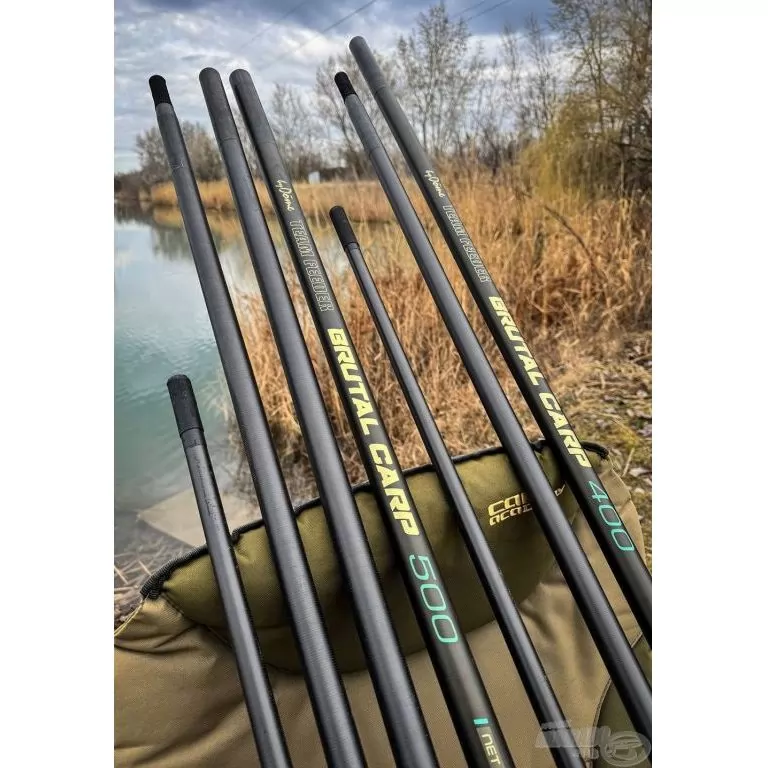 By Döme TEAM FEEDER Brutal Carp rakós merítőnyél 5 m / 3