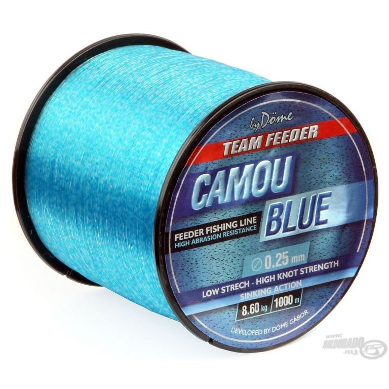 By Döme TEAM FEEDER Camou Blue Line 1000 m - 0,22 mm