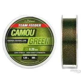 By Döme TEAM FEEDER Camou Green Line 0,22 mm