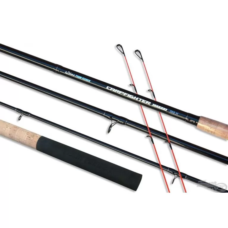 By Döme TEAM FEEDER Carp Fighter Feeder 360H horgászbot + Dobókesztyű ujj / 1