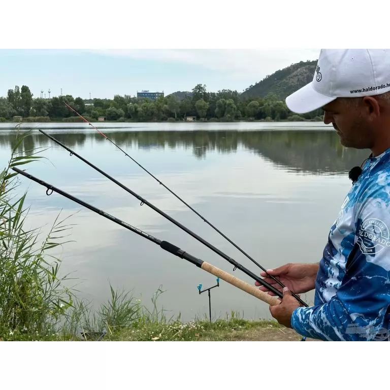By Döme TEAM FEEDER Carp Fighter Feeder 360H horgászbot + Dobókesztyű ujj / 16