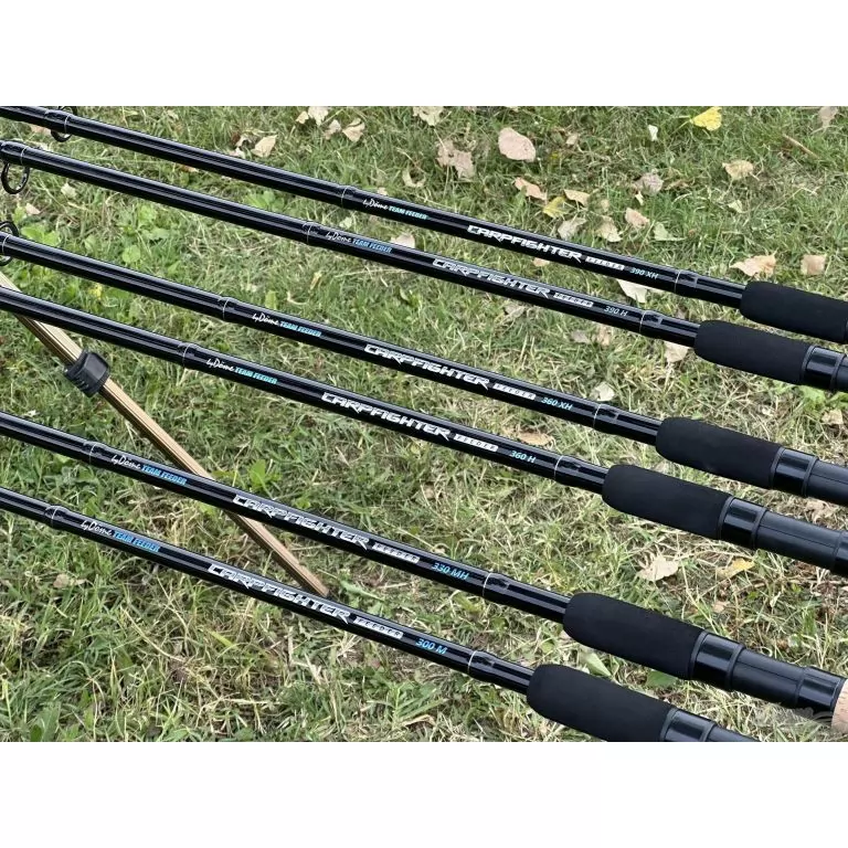 By Döme TEAM FEEDER Carp Fighter Feeder 390H horgászbot / 7