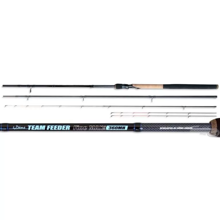 By Döme TEAM FEEDER Fine Max 360MH horgászbot + Dobókesztyű ujj / 2
