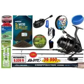 By Döme TEAM FEEDER Komplett CARP FIGHTER method feeder szett