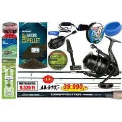 By Döme TEAM FEEDER Komplett CARP FIGHTER method feeder szett
