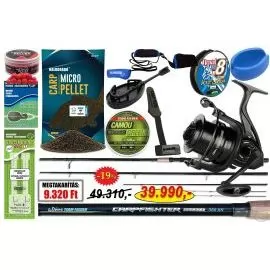 By Döme TEAM FEEDER Komplett CARP FIGHTER method feeder szett