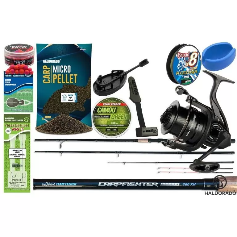 By Döme TEAM FEEDER Komplett CARP FIGHTER method feeder szett / 1