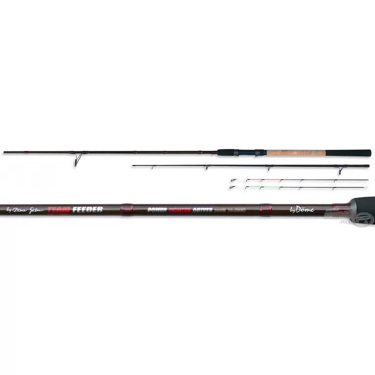 By Döme TEAM FEEDER Power Fighter Quiver 300M horgászbot + Dobókesztyű ujj / 2