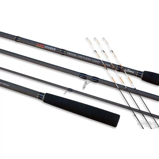 By Döme TEAM FEEDER Royal Method Carp 330L horgászbot + Dobókesztyű ujj