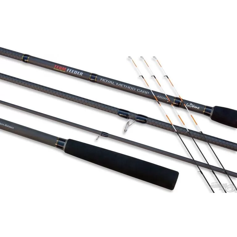By Döme TEAM FEEDER Royal Method Carp 420XH horgászbot + Dobókesztyű ujj / 1
