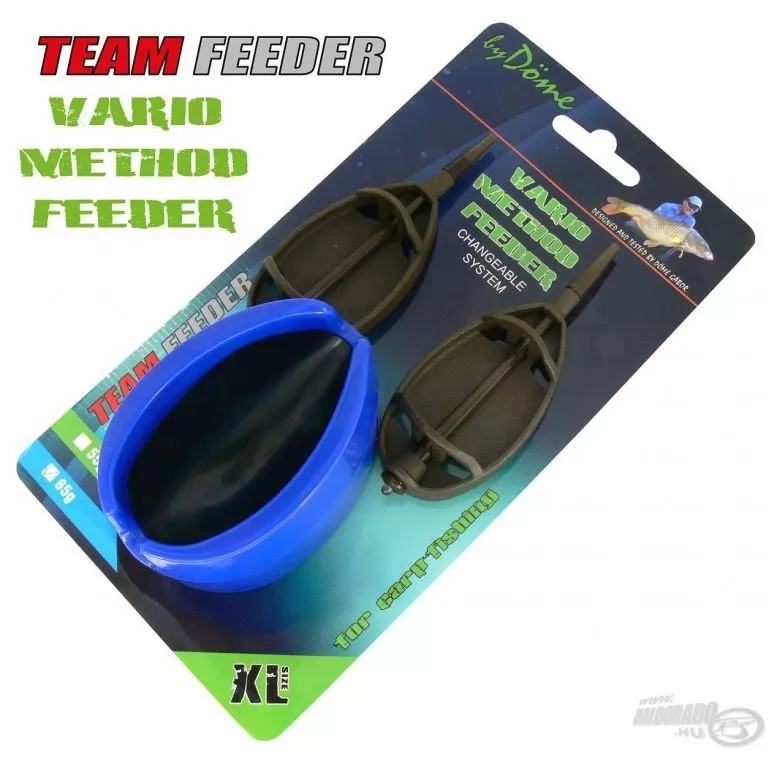 By Döme TEAM FEEDER Vario Method Feeder kosár szett XL 65 g By Döme TEAM FEEDER Vario Method Feeder kosár szett XL 65 g