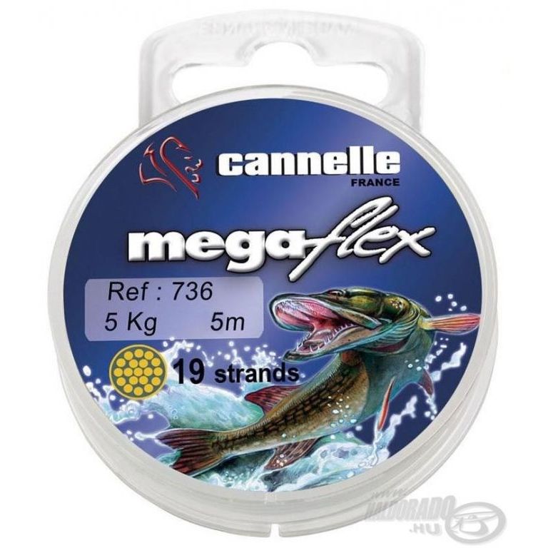 CANNELLE Megaflex 736 19 szálas köthető előke 5 m 11 kg