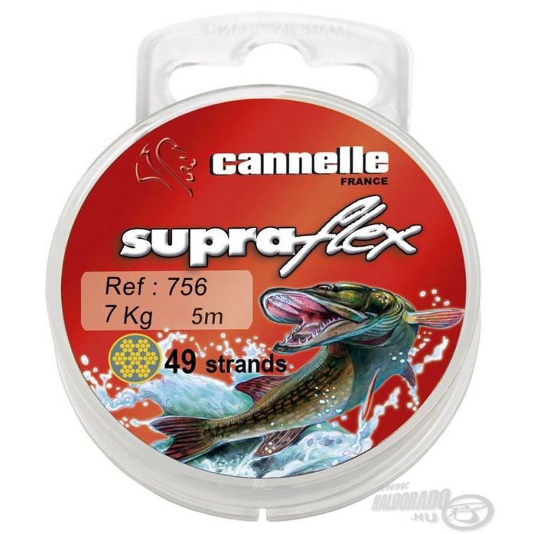 CANNELLE Supraflex 756 7x7 szálas köthető előke 5 m 9 kg