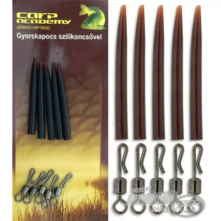 CARP ACADEMY Gyorskapocs szilikoncsővel / 1