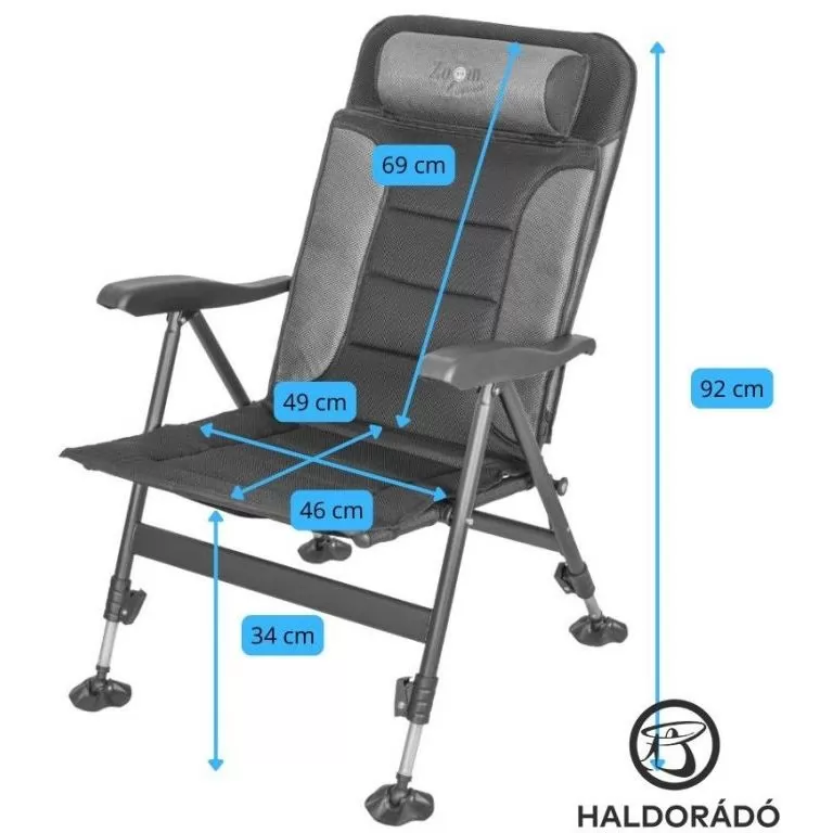CARP ZOOM 2 in 1 Horgászfotel / 3
