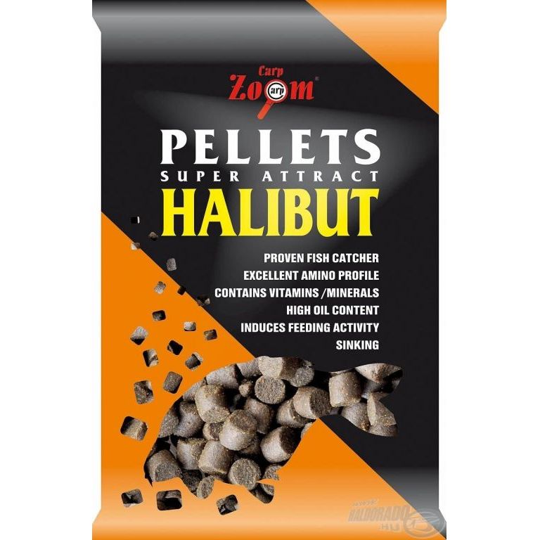 CARP ZOOM Halibut pellet 4,5 mm - 800 g