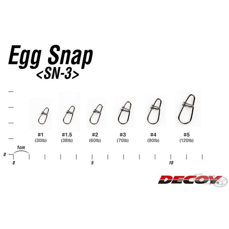 DECOY SN-3 Egg Snap 1,5