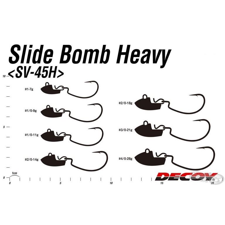 DECOY SV-45H Slide Bomb Heavy 3/0 - 21 g