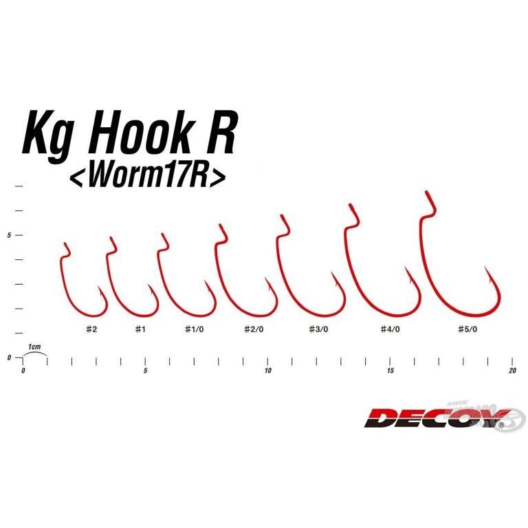 DECOY Worm 17R Kg - 5/0